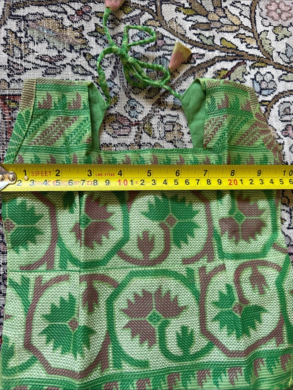 Kids Traditional Green and Orange Festive Lehenga Set - Unbranded NWT size 2-3y